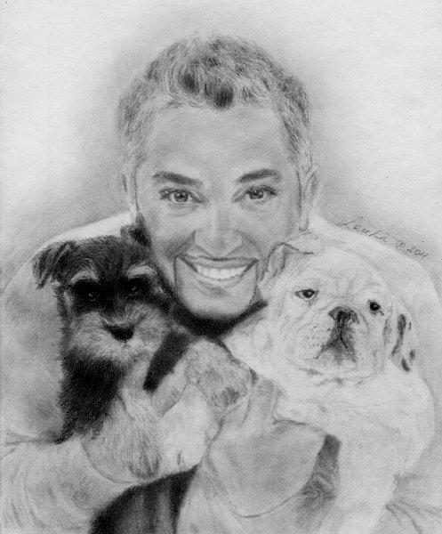 А ещё я немножечко рисую…