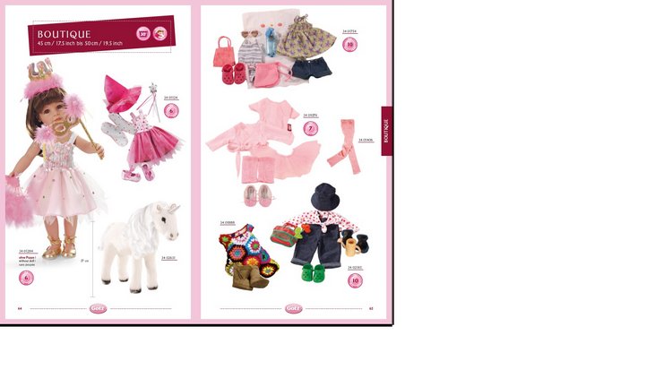 2015 Gotz Catalogue — Куклы Gotz (Готц): Ханна