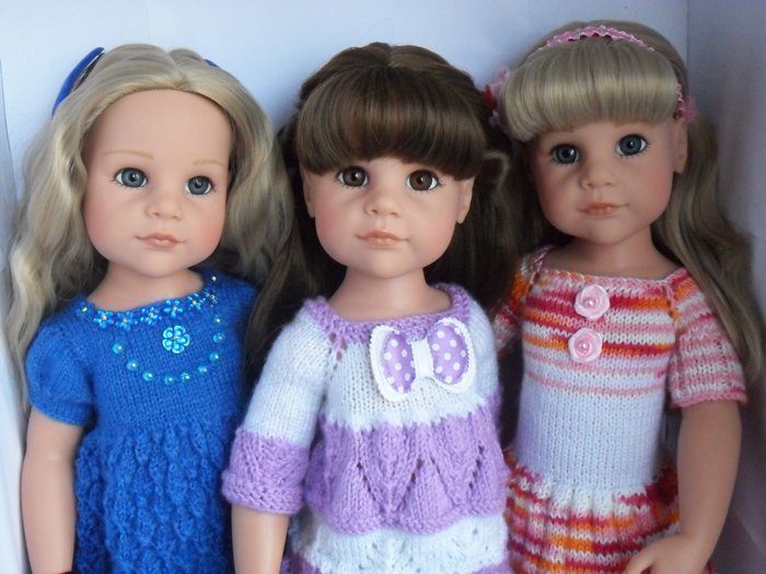 Весенние наряды для кукол Gotz
