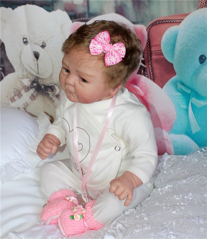 Кнопочка Кокошка. Кукла-реборн Иваховой Елены (фото 10)