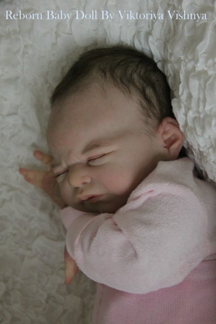 Наконец... представляю вам мою куколку... Реборн Виктории Вишни