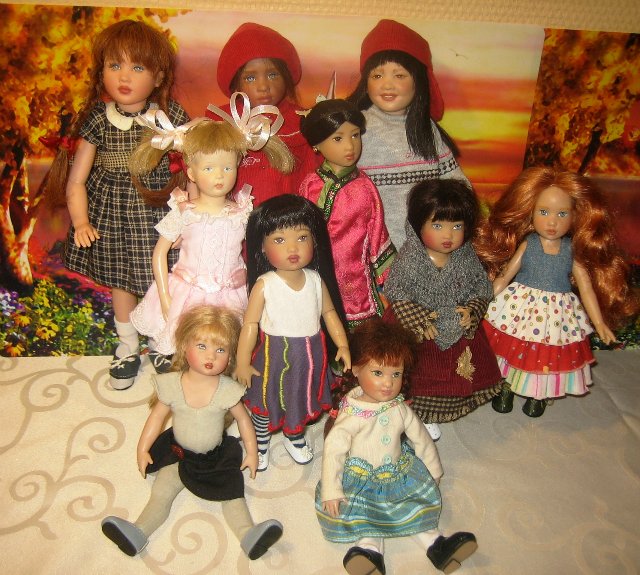 Кишмя Киши, куклы Helen Kish