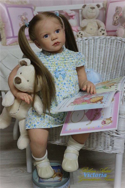 Еще немного о Виктории. Кукла реборн Гринистовой Ирины