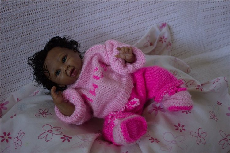 Мулаточка реборн Клер — Куклы Реборн (Reborn): работы мастеров