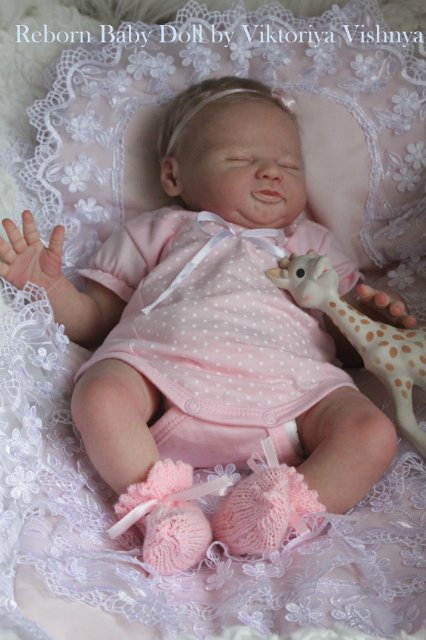 Крохотулька Angeli от Elisa Marx. Куколка реборн Виктории Вишни