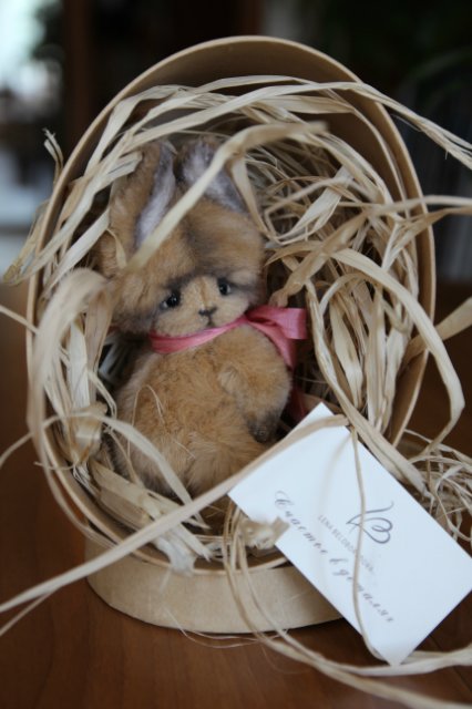 Зайка тедди Донни — Авторские мишки Тедди и друзья: фото (фото 5)