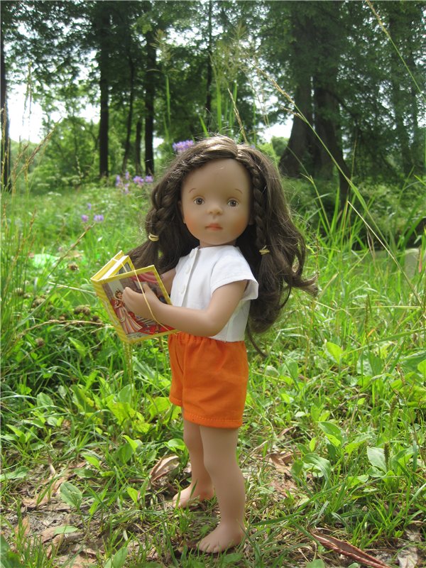 Моя маленькая художница. Кукла Kaethe Kruse Таточка | Бэйбики Моя маленькая художница. Кукла Kaethe Kruse Таточка