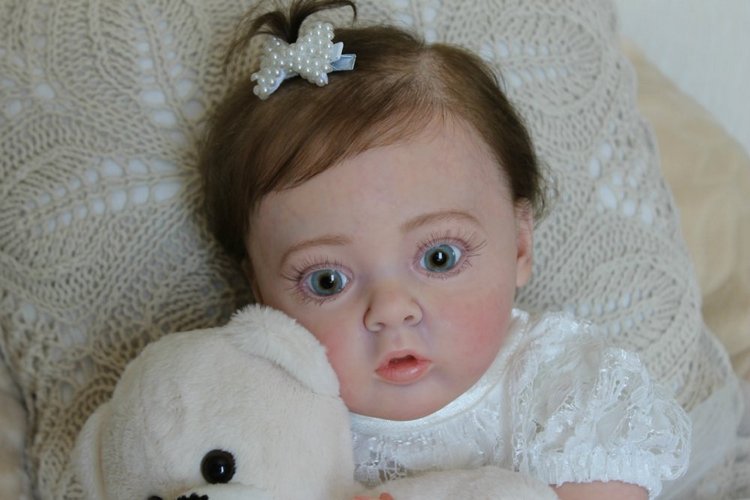 Маленькая Миланочка! Кукла реборн Шепелевой Людмилы (фото 8)