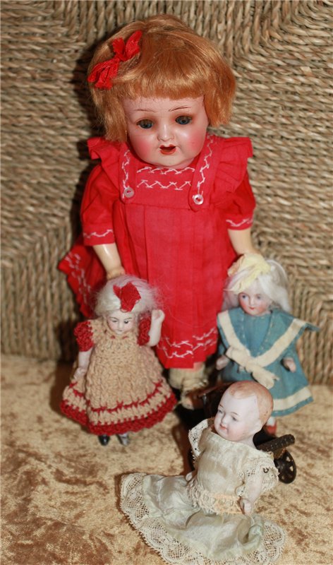 Куклы для куклы (куклы Limbach, ок.1900 г, Германия)