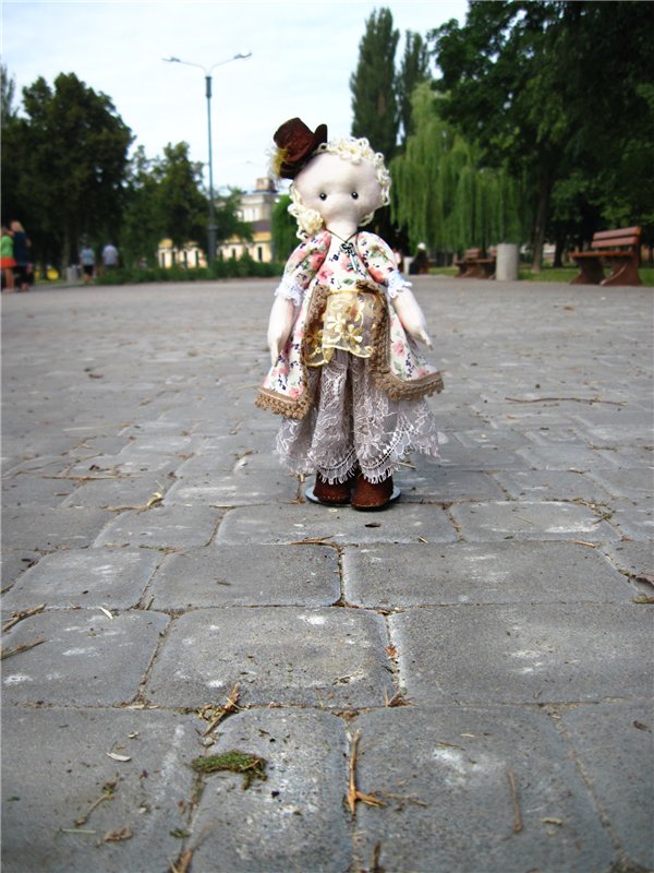 Новые девчушки! Текстильные куклы (фото 2)