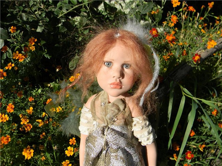 В сентябре пришло к нам лето! Мальва Zwergnase, мой рыжий эльфик