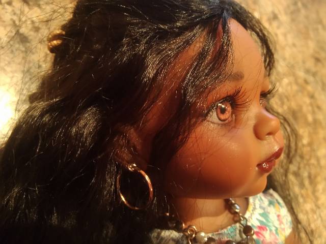 Цыганочка Paola Reina — ООАК Paola Reina (Паола Рейна) и испанских кукол: перерисовка (фото 7)