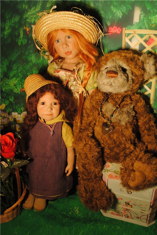 Славный Мишка Паркин от Charlie Bears находит новых друзей