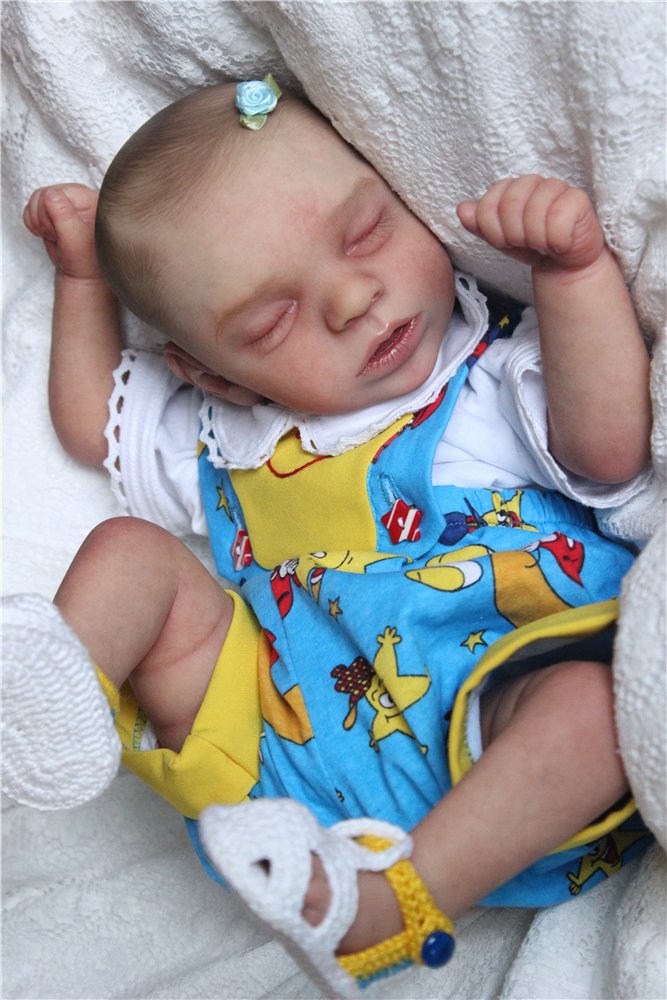 Прототип Кларк скульптора Саманта Грегори. Кукла реборн Светланы Преображенской (фото 8)