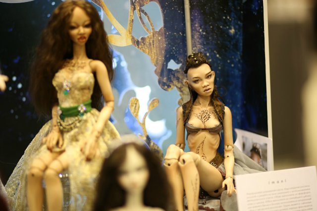 Великолепие выставки "Искусство Куклы" 11 декабря 2015 г