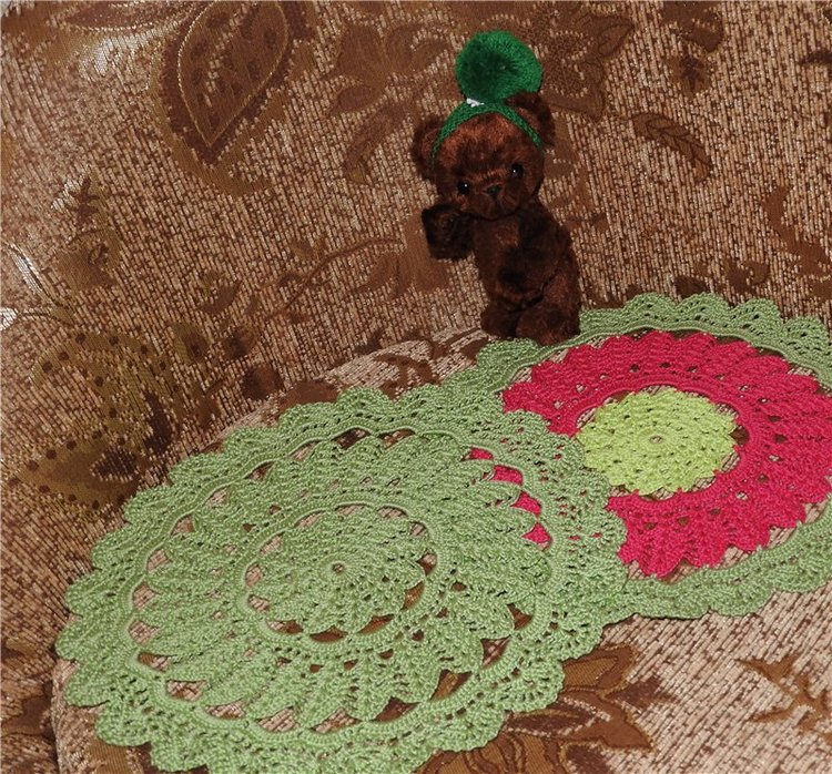 Коллекция вязаных салфеток и Сильвестор от Натальи Сильвестровой. Часть 3