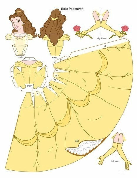 Мои любимые бумажные куклы для вырезания