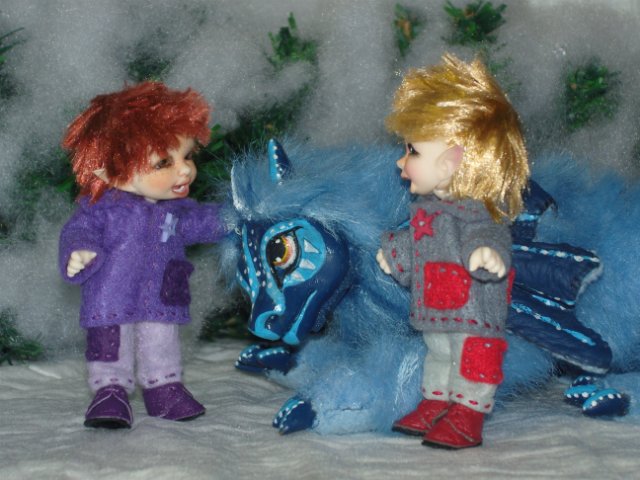 Последняя в этом году зимняя история от Таниты "Смурфик" (фото 8)