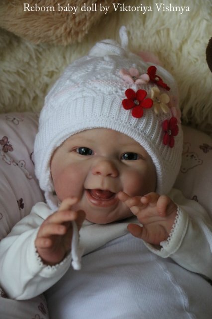 Мейзи... Куколка Реборн Виктории Вишни