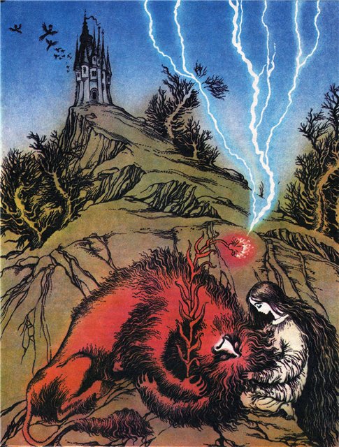 Аленький цветочек, сказка