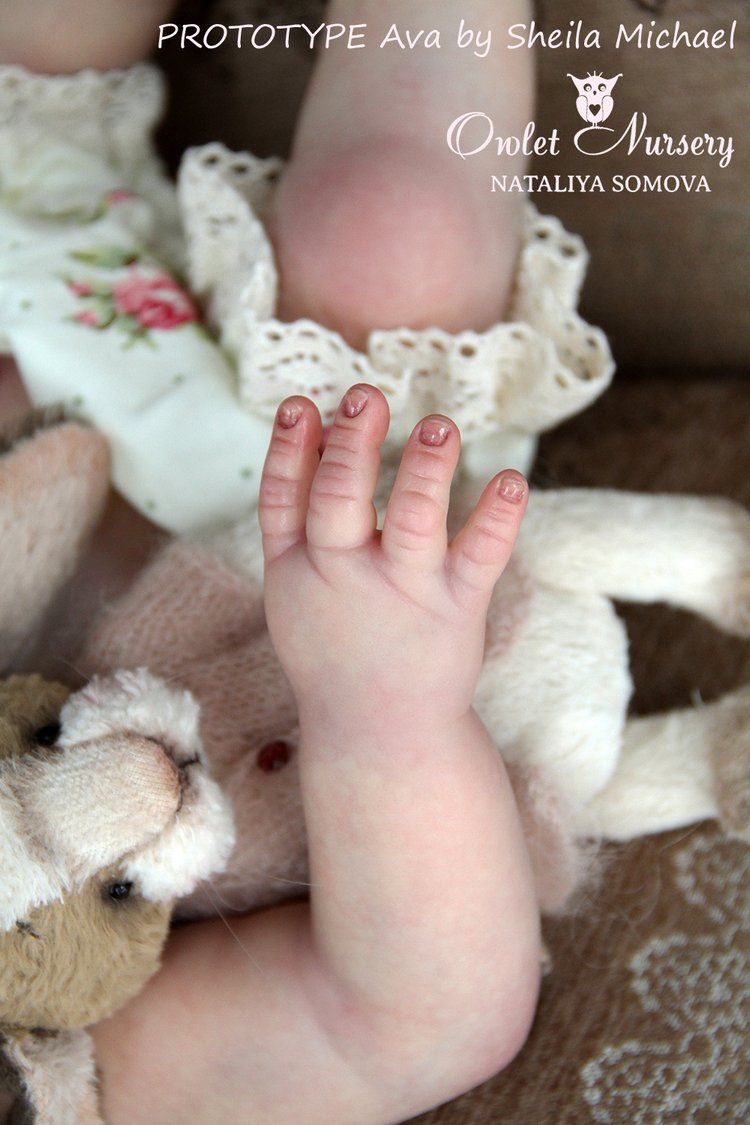 Сильвия - мой прототип Ava от скульптора Sheila Michael. Кукла реборн Наталии Сомовой