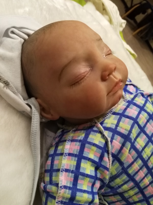 Переделка пупса. Или еще одна головушка в мой детсткой. Наденька