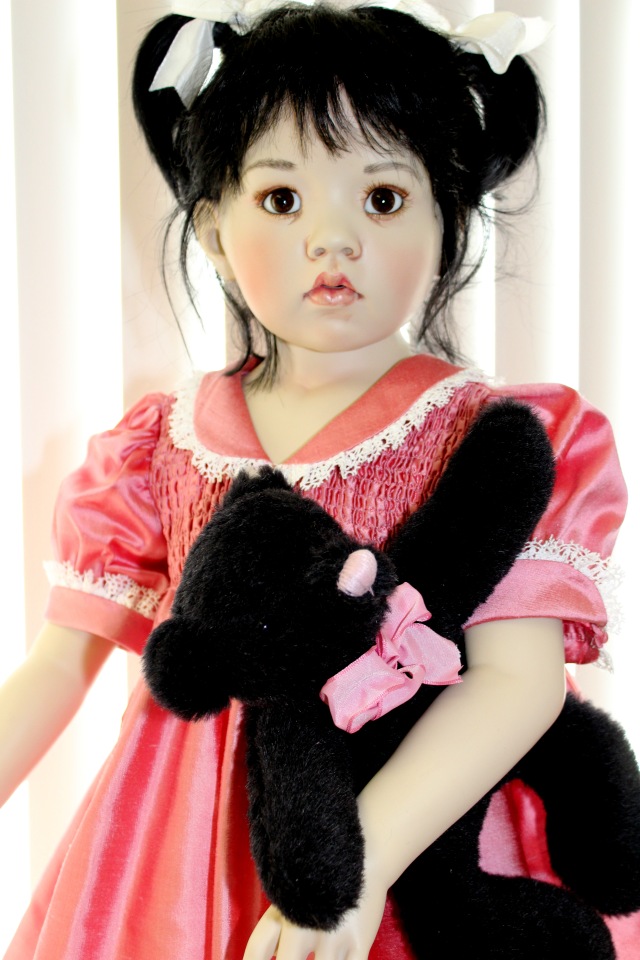 Пасхальная встреча в магазине кукол Хильдегард Гюнзел. Новая коллекция из резин 2017. Азиаточка Tian Yu (фото 9)