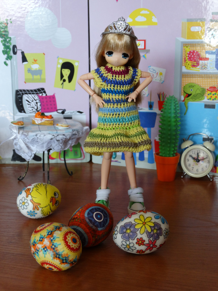 Запоздалые пасхальные подарочки и девочки Mamachapp