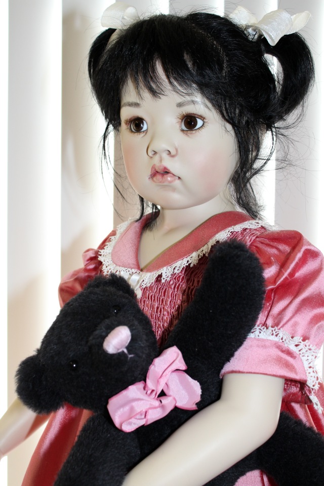 Пасхальная встреча в магазине кукол Хильдегард Гюнзел. Новая коллекция из резин 2017. Азиаточка Tian Yu