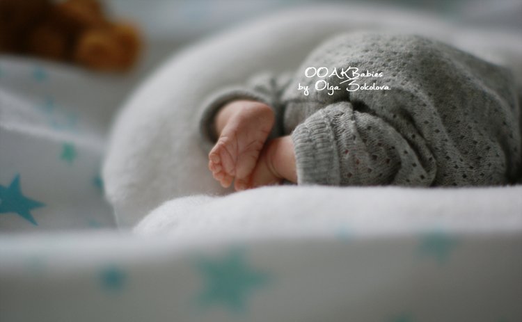 Арсений. Младенец ООАК Ольги Соколовой (фото 4)