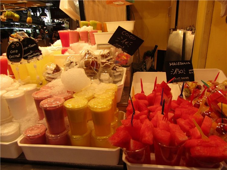 Рынок Бокерия - главная достопримечательность Барселоны