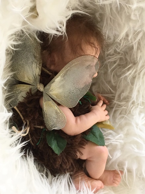 Лесной Эльфёныш,кукла-реборн Элины Кудрявцевой