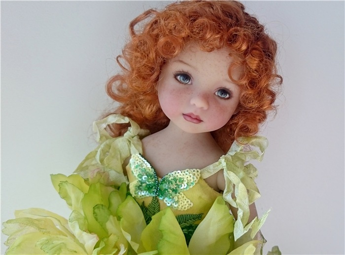 Мои пионы, Мона — Куклы Dianna Effner (Эффнер) из винила: Little Darling (фото 7)