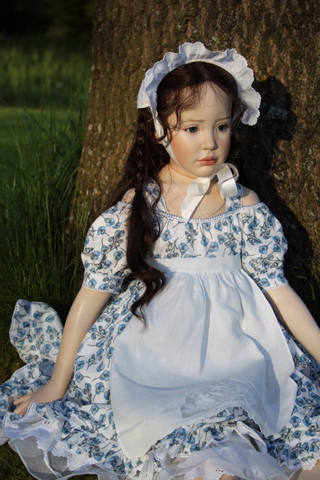 Процесс создания фарфоровых кукол - Джинн Гросс (Jeanne Gross). Часть третья: Стефани (Stephanie). Вишенка на торте