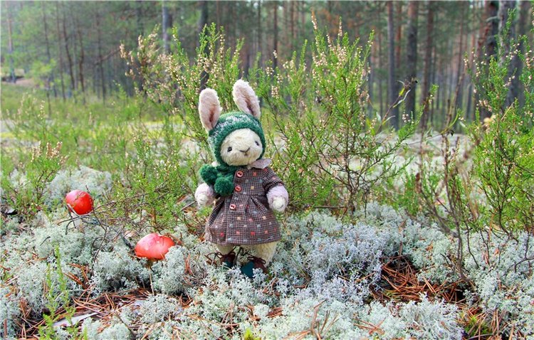 Зайка Зося. Авторская ручная работа Труничевой Ирины