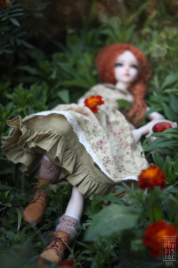 Прогулка Мирвен в вечернем саду (фото 9)