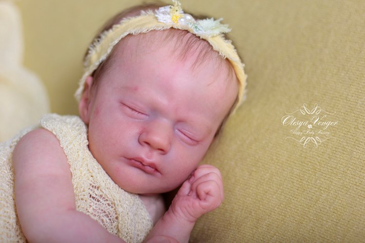 Моя кроха Эшли. Кукла реборн Олеси Венгер