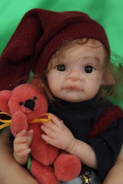 Малышок, кукла реборн Элины Кудрявцевой