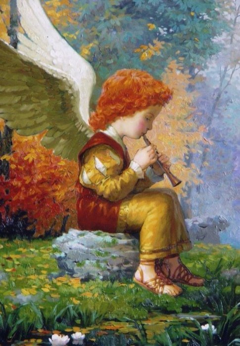 АНГЕЛЫ РЯДОМ С НАМИ ЖИВУТ... Сказочный иллюстратор