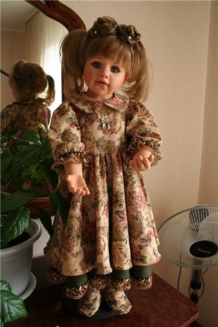 "Вальс цветов", платье своими руками для куклы Роуз (фото 4)