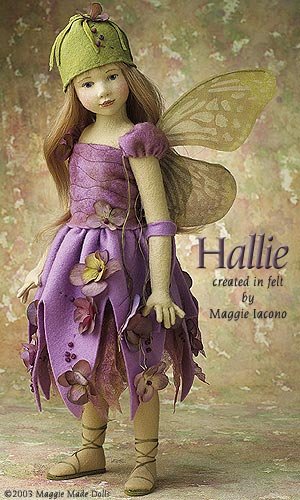 Валянные куклы из шерсти Мэгги Яконо, Maggie Iacono dolls