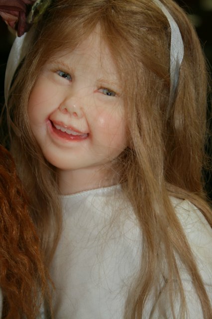 Куклы Лауры Скаттолини на выставке VII Международный салон кукол в Москве