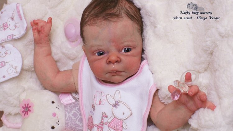 Моя милая Саманта. Кукла реборн Олеси Венгер (фото 8)
