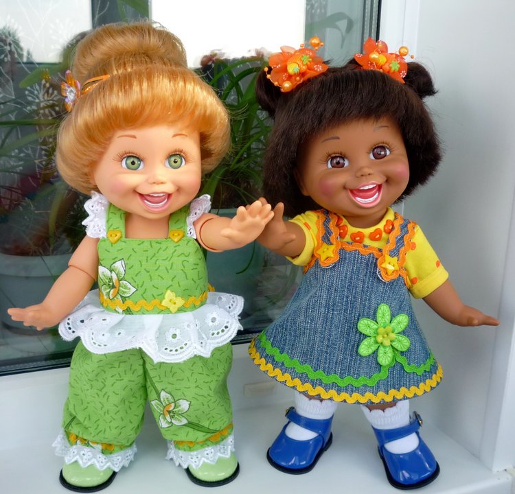 Показ мод №2 для кукол Galoob Baby Face