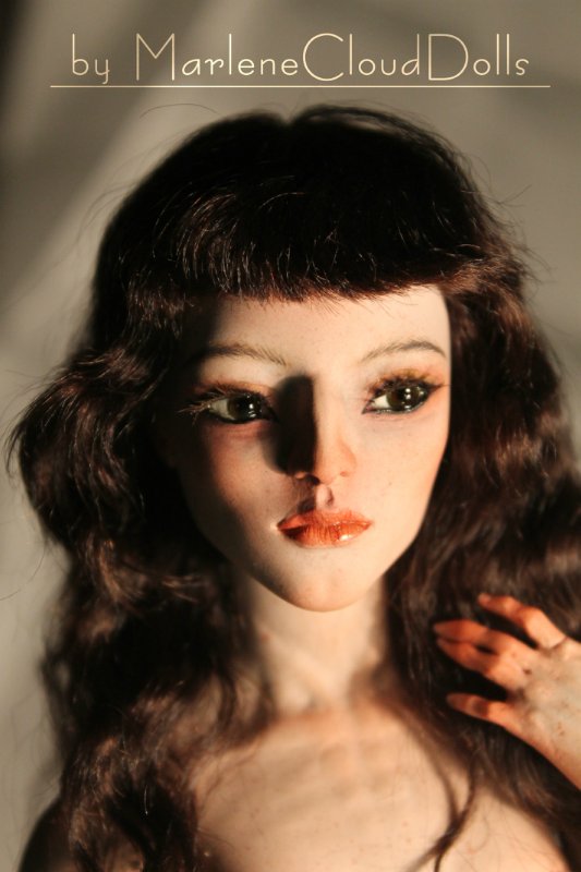 Новая девушка, авторская кукла Гая