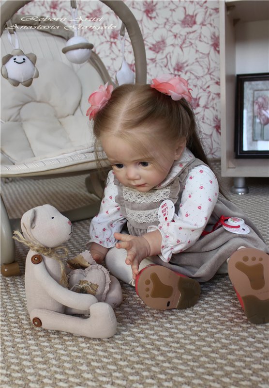 А мы скоро едем на выставку кукол. Куклы реборн Анасатсии Гангало (фото 10)