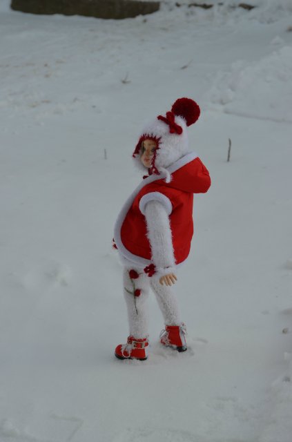 Зима, горка, санки! Авторская шарнирная кукла Коновниной Ольги | Бэйбики Зима, горка, санки! Авторская шарнирная кукла Коновниной Ольги