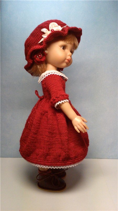 Красное платье | Бэйбики Красное платье — Куклы Paola Reina (Паола Рейна): новинки (фото 6)