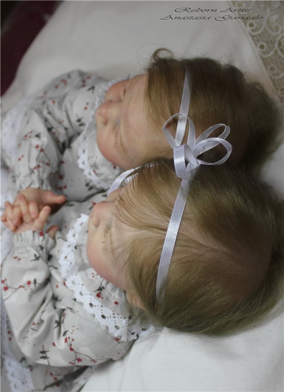 Мои Ласточки-Карлоточки. Куклы реборн Анастасии Гангало