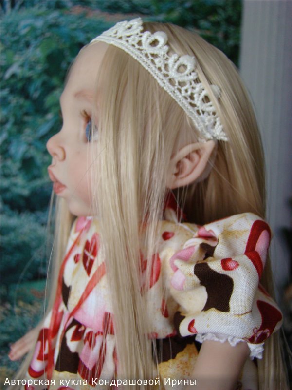 Сказочная девочка на заказ. Авторская кукла Кондрашовой Ирины (фото 3)